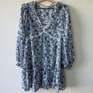 Alter’d State Semi Sheer MIDI Dress Size Large